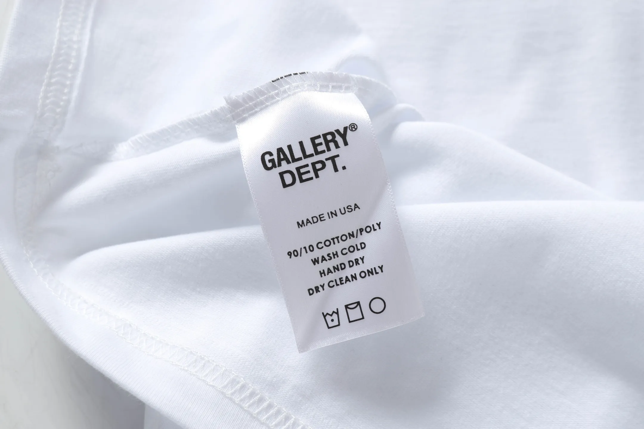 GALLERY.DEPT Summer new short-sleeved model number: D3329P110 Color: black white Size: S M L XL